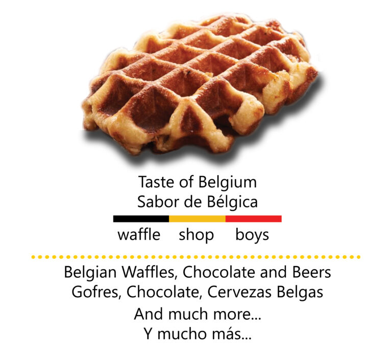 Belgian Waffles, Chocolate and Beers. Gofres, chocolate, cervezas Belgas
